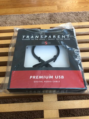 Transparent Audio Premium USB Cable 1M
