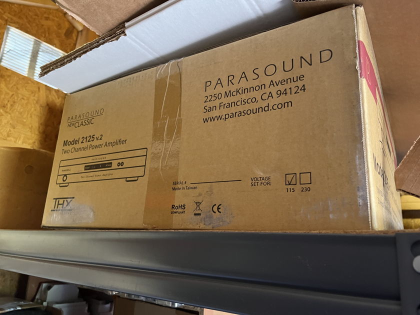 Parasound 2125 V2. Brand new in box.