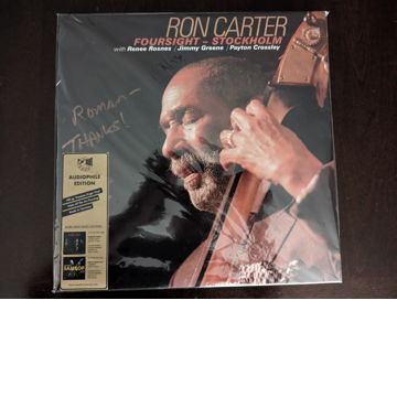 Ron Carter Foursight - Stockholm New and signed