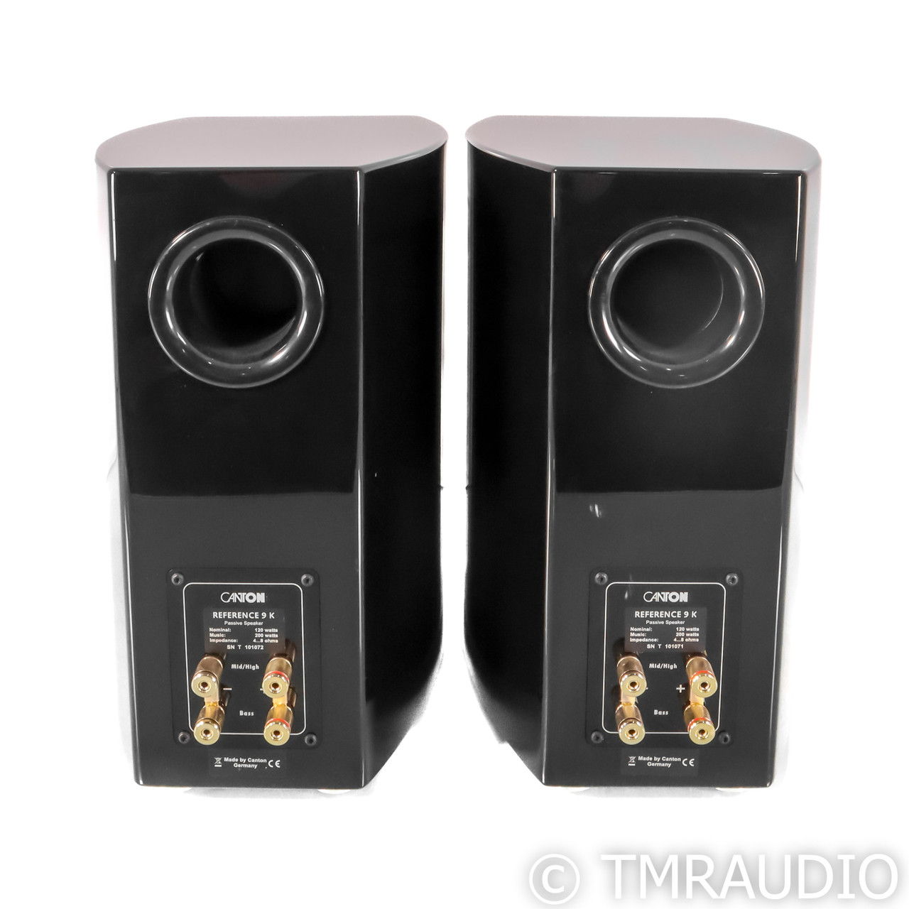 Canton Reference 9K Bookshelf Speakers; Piano Black Pai... 6