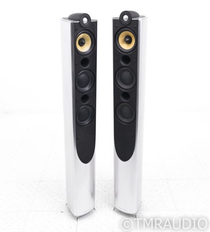 B&W XT4 Floorstanding Speakers; Silver Pair XT-4 (20303)