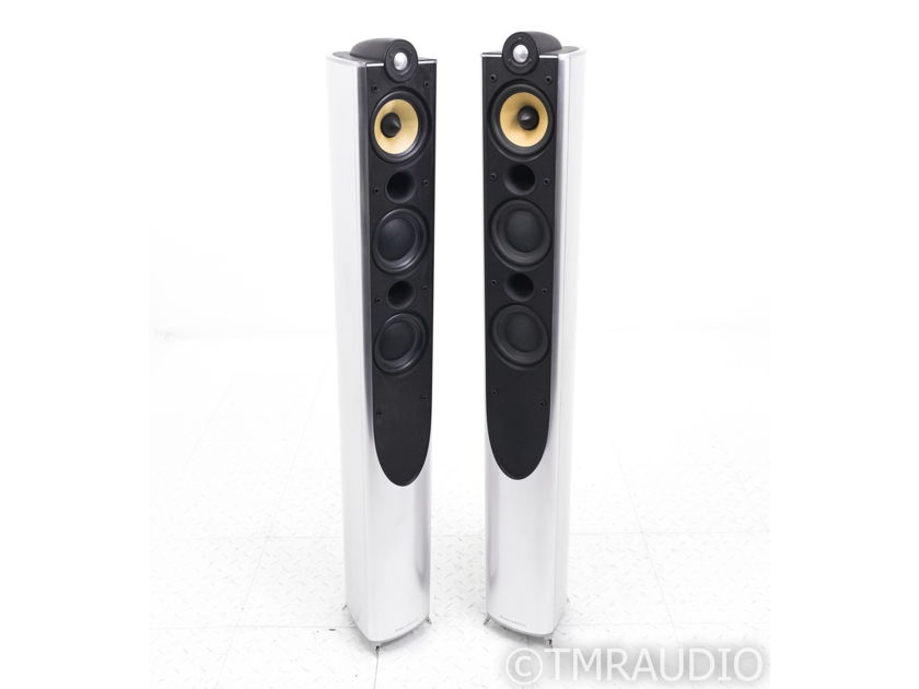 B&W XT4 Floorstanding Speakers; Silver Pair XT-4 (20303)