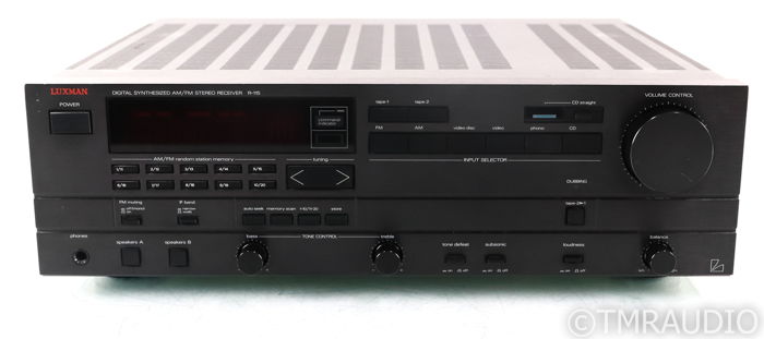 Luxman R-115 Vintage AM / FM Stereo Receiver; R115; MM ...