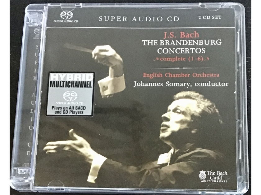 Johannes Somary + English Chamber Orchestra - Bach: The Brandenburg Concerto - Hybrid SACD (2discs)