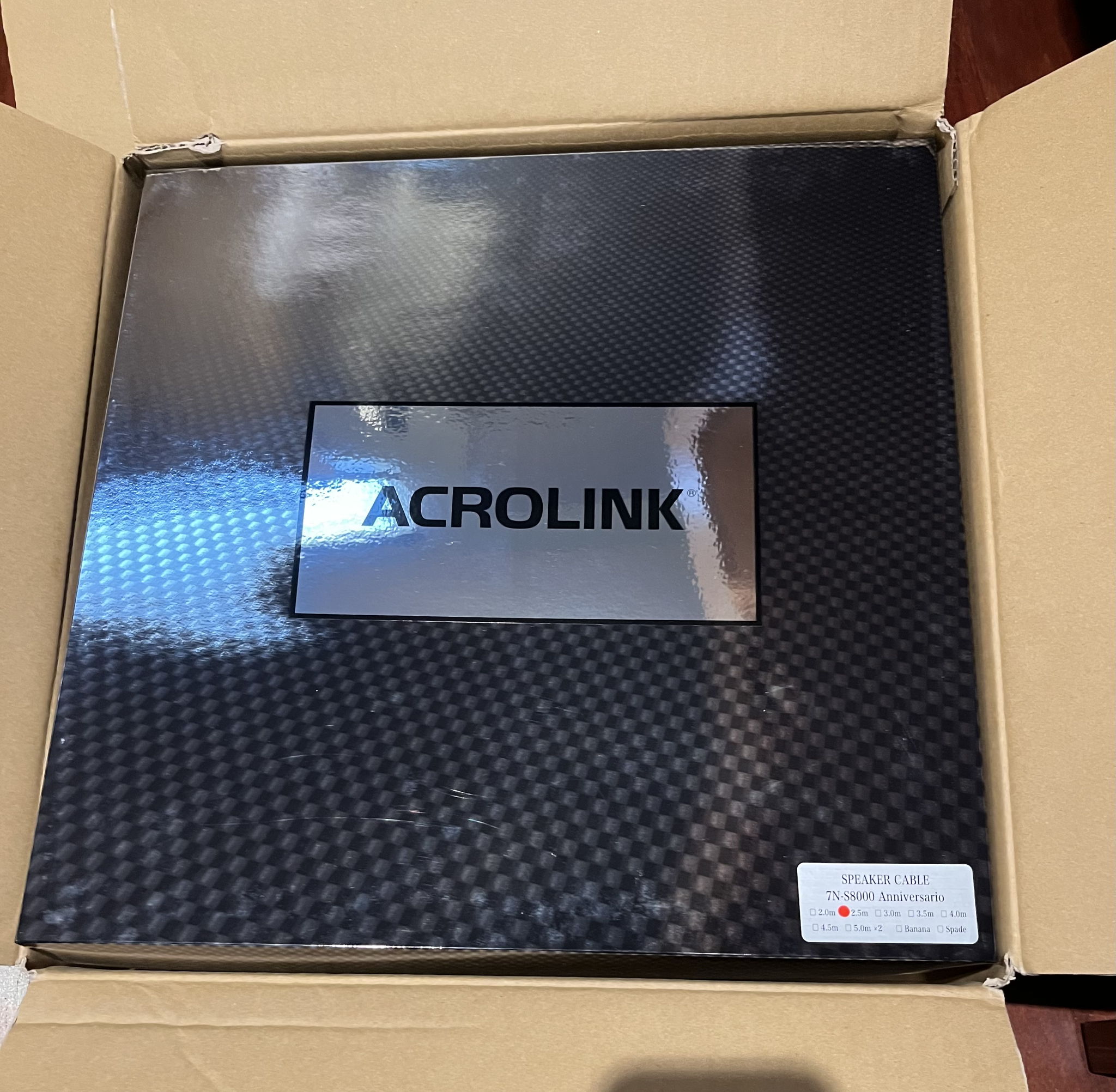 Acrolink 7N-S8000 Anniversario Speaker Cable 2