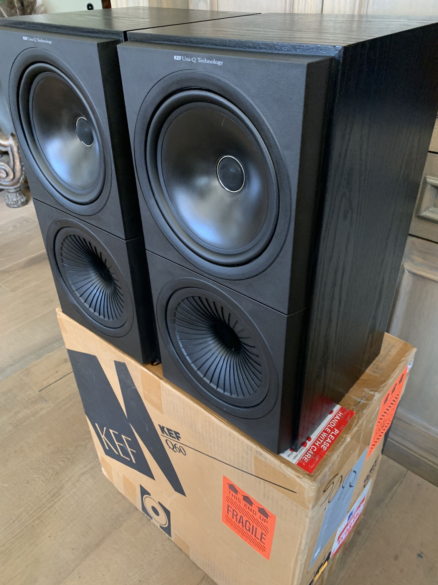 KEF Q-60 Open Boxes Perfect Condition 4