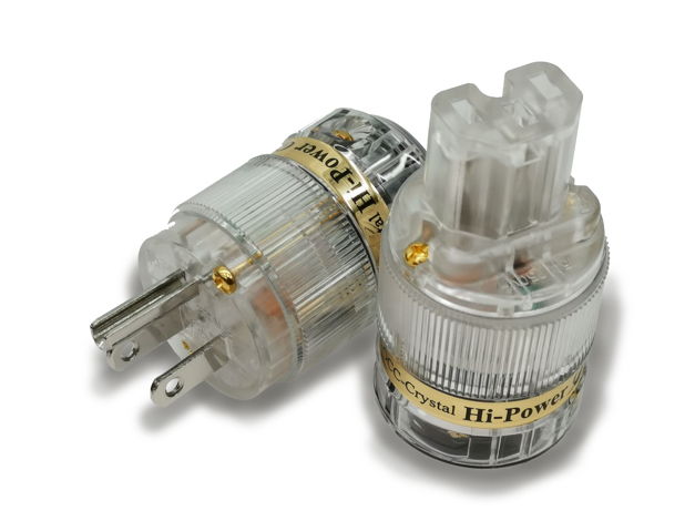 IeGO 8095-Ag Pure Silver Hi-End Power Plug and IEC Conn...