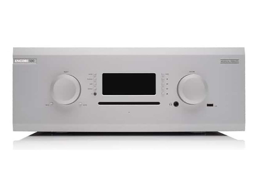 MUSICAL FIDELITY M8 ENCORE 500 Wpc Integrated Amp/DAC/Streamer (Silver): NEW (Disco); 57% Off; Free Shipping
