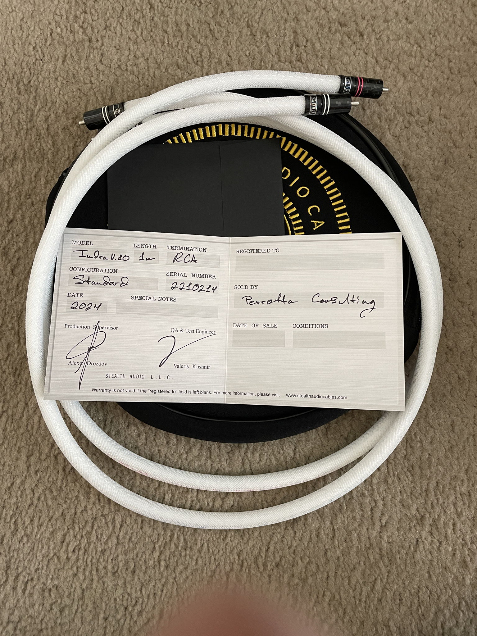 Stealth Audio Cables New & Used - Dream, Indra, Sakra...