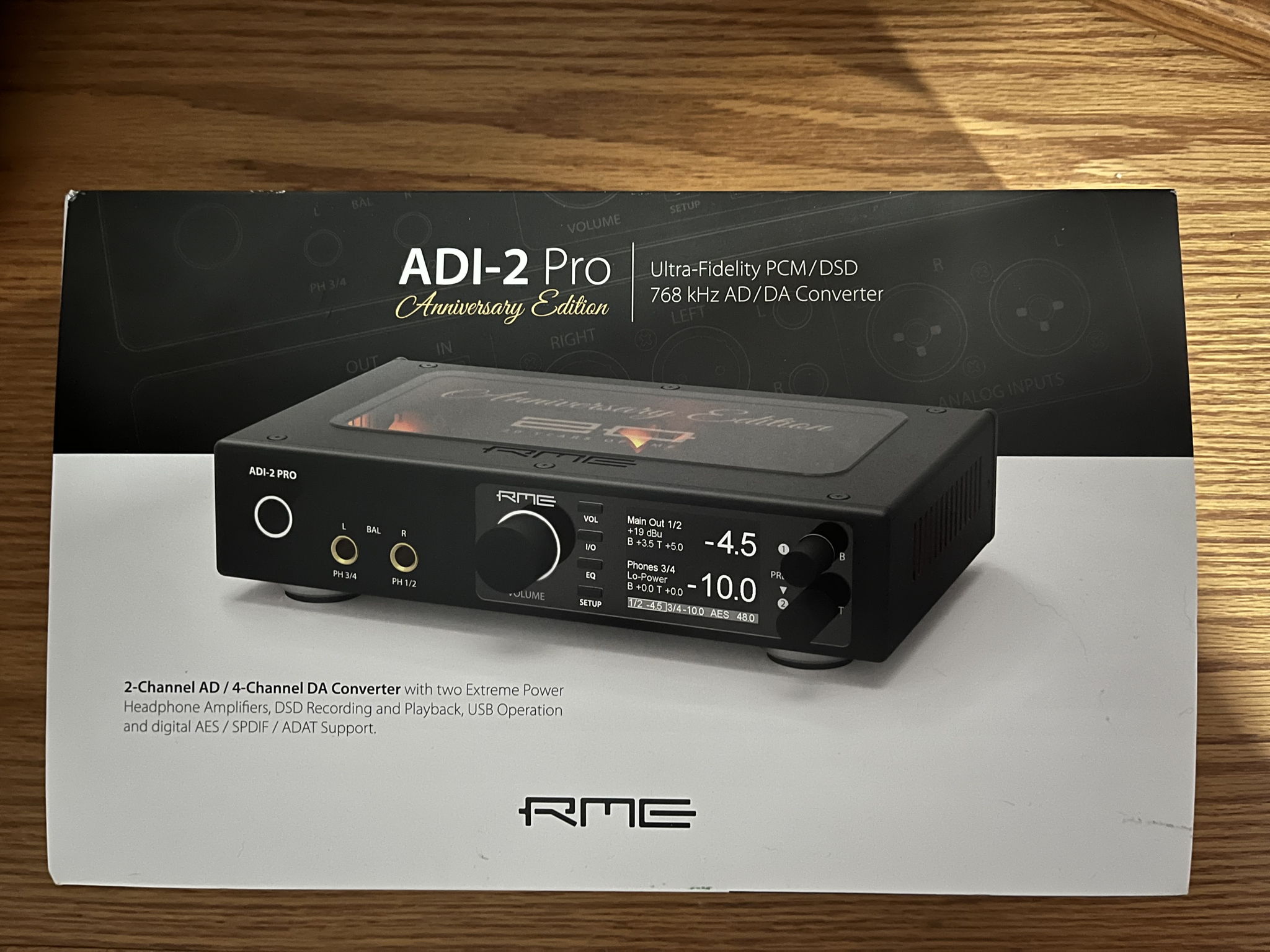 RME ADI-2 DAC ANNIVERSARY EDITION (ONLY 500 MADE) 2