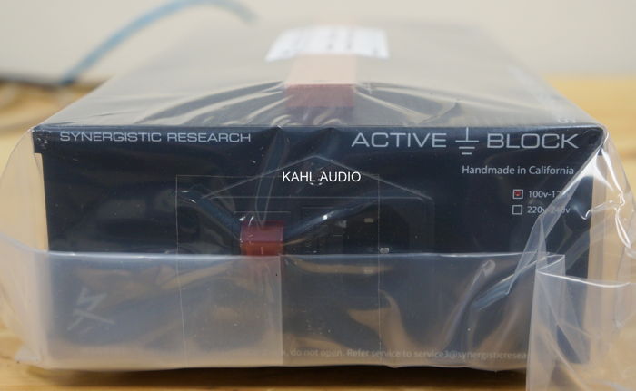 Synergistic Research Active Ground Block SE BRAND NEW! ...