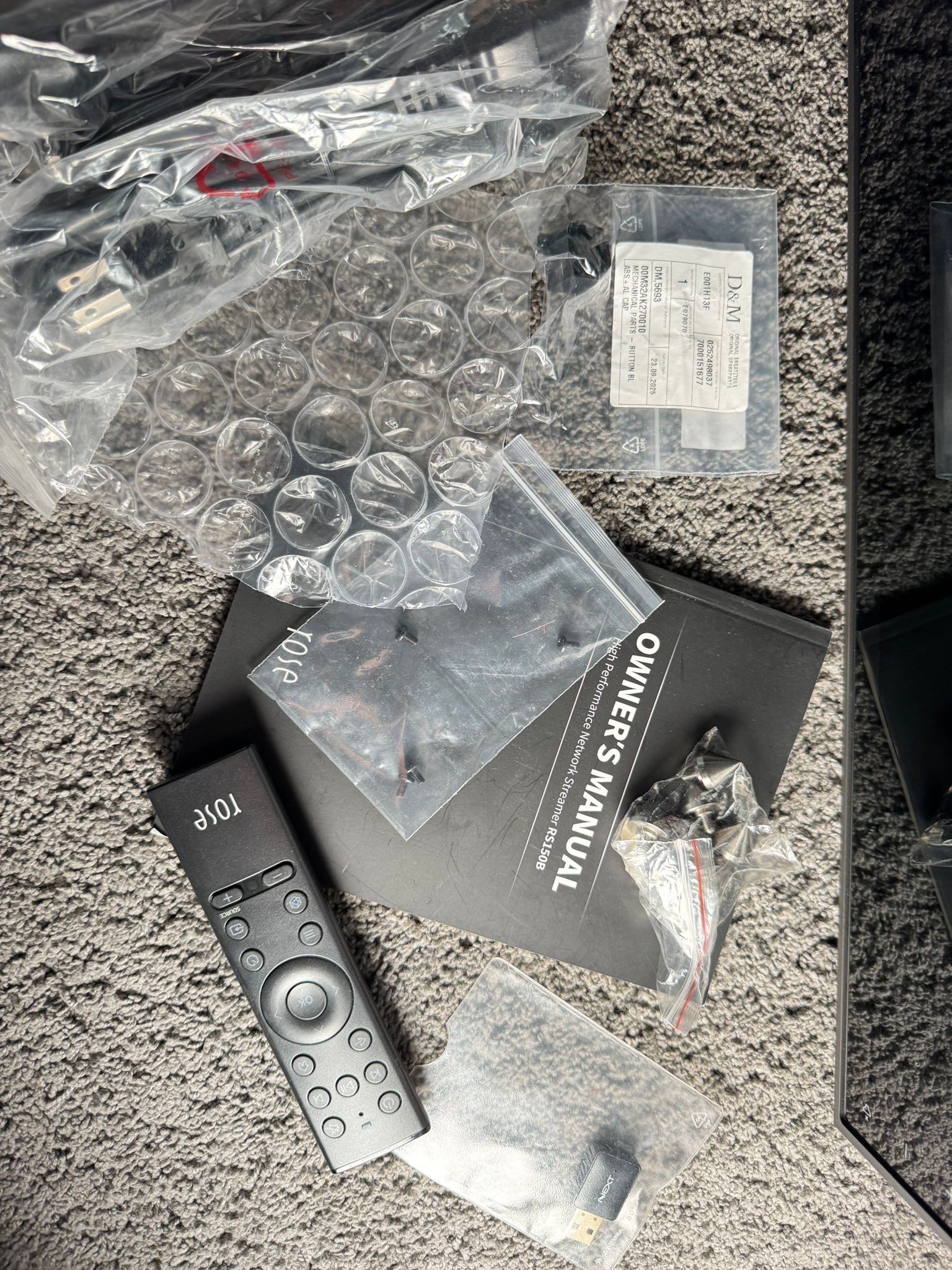 Rose HiFi RS150B streamer in black 8