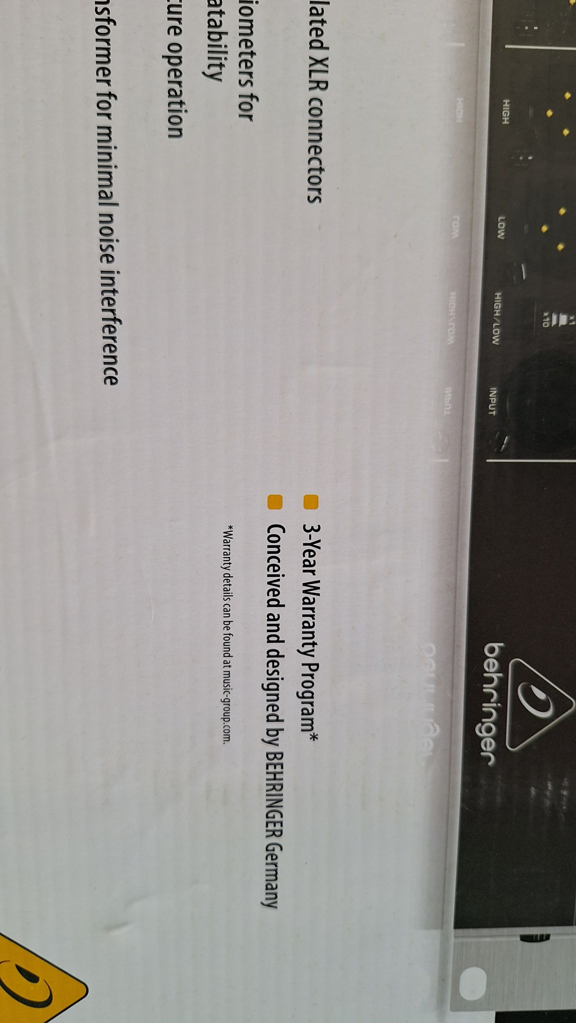 Behringer Super-x Pro CX2310 High Precision Stereo 2-Wa... 5