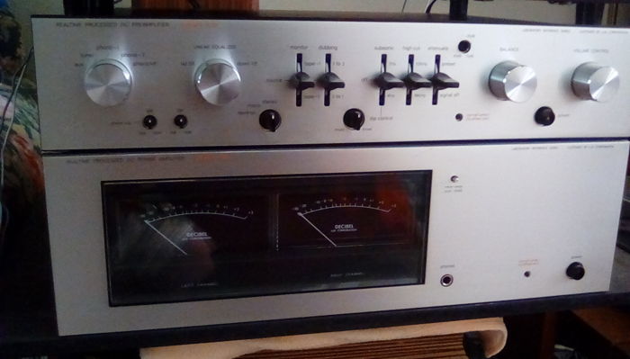 Luxman  laboratory Reference Series preamp & amp -