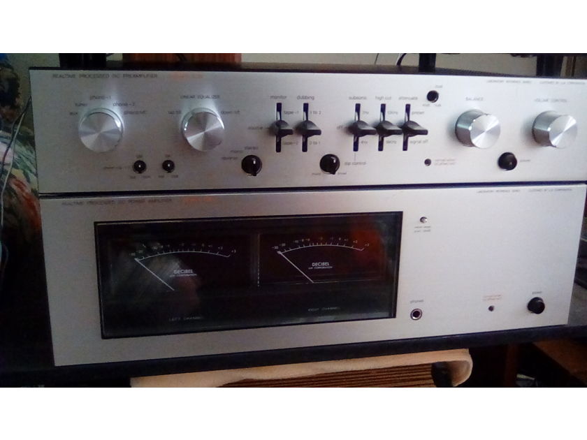 Luxman  laboratory Reference Series preamp & amp -
