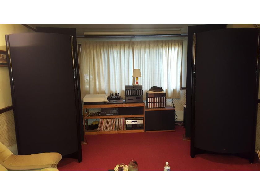 Soundlab Ultimate U-1PX (U790) Electrostatic Speakers with High Gloss Black Enamel Frames