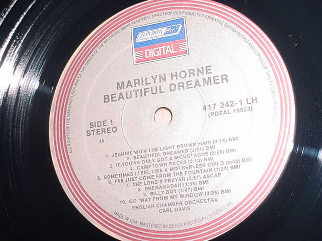 Marilyn Horne beautiful dreamer the great american song... 3