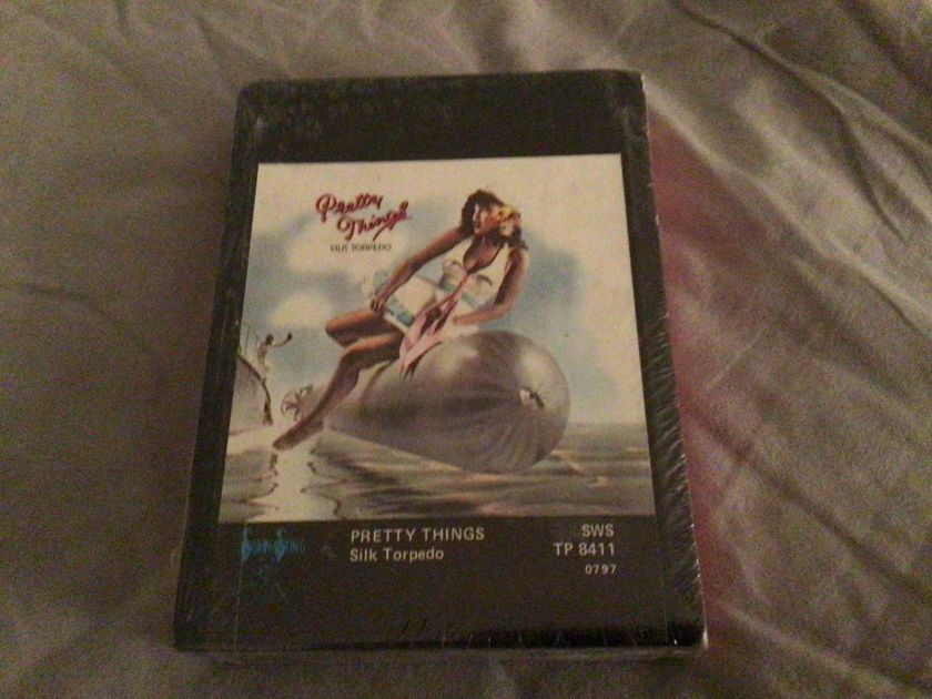 Pretty Things Sealed 8 Track Tape Swan Song Records  Silk Torpedo