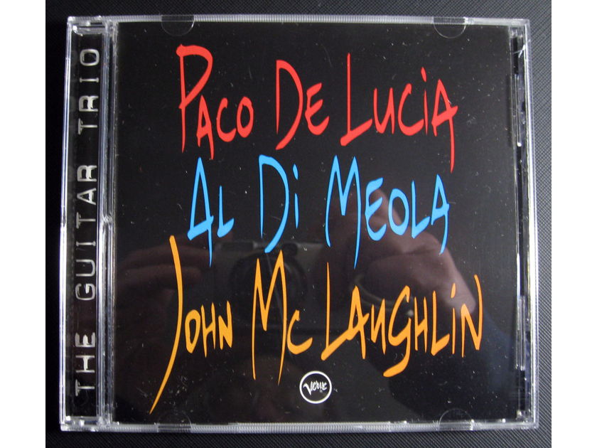 Paco De Lucía, Al Di Meola, John McLaughlin - The Guitar Trio - 1996 Verve Records 314 533 215-2