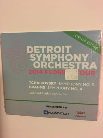 Tchaikovsky symphony no 5 Brahms no4 Detroit symphony o...