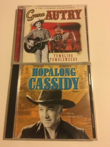 Gene Autry Hopalong Cassidy  2 cds