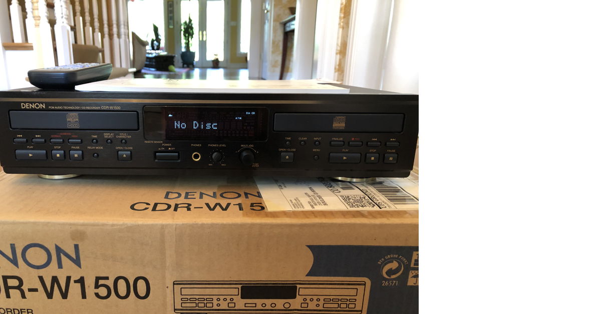 Denon CDR-W1500 For Sale | Audiogon
