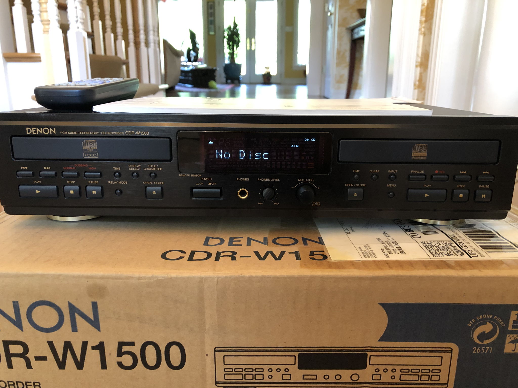 Denon CDR-W1500 For Sale | Audiogon