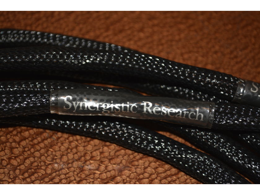 Synergistic Research Element Copper Speaker Cables 11ft -- Excellent Condition (see pics!)