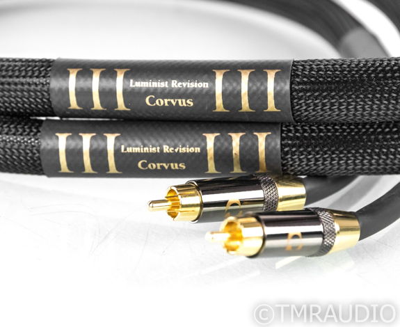Purist Audio Design Corvus RCA Cables; 1.5m Pair Interc...