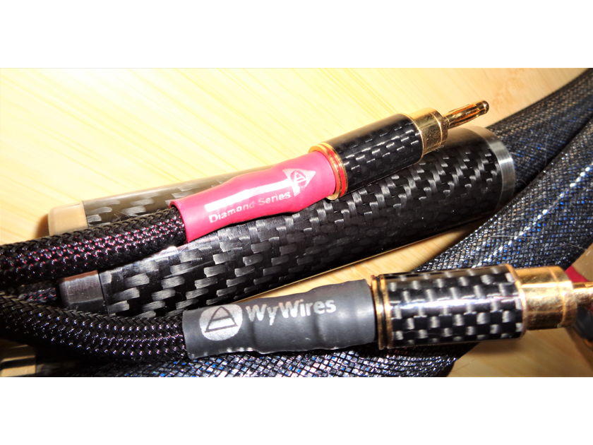 WyWires, LLC Diamond 8' pair with interchangable connectors