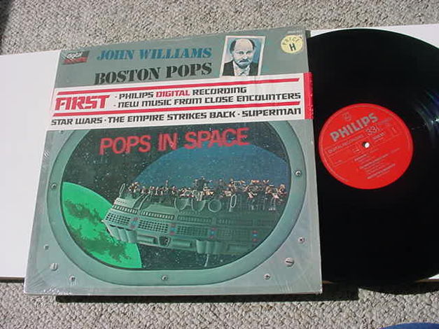 John Williams the boston pops lp record - pops in space...