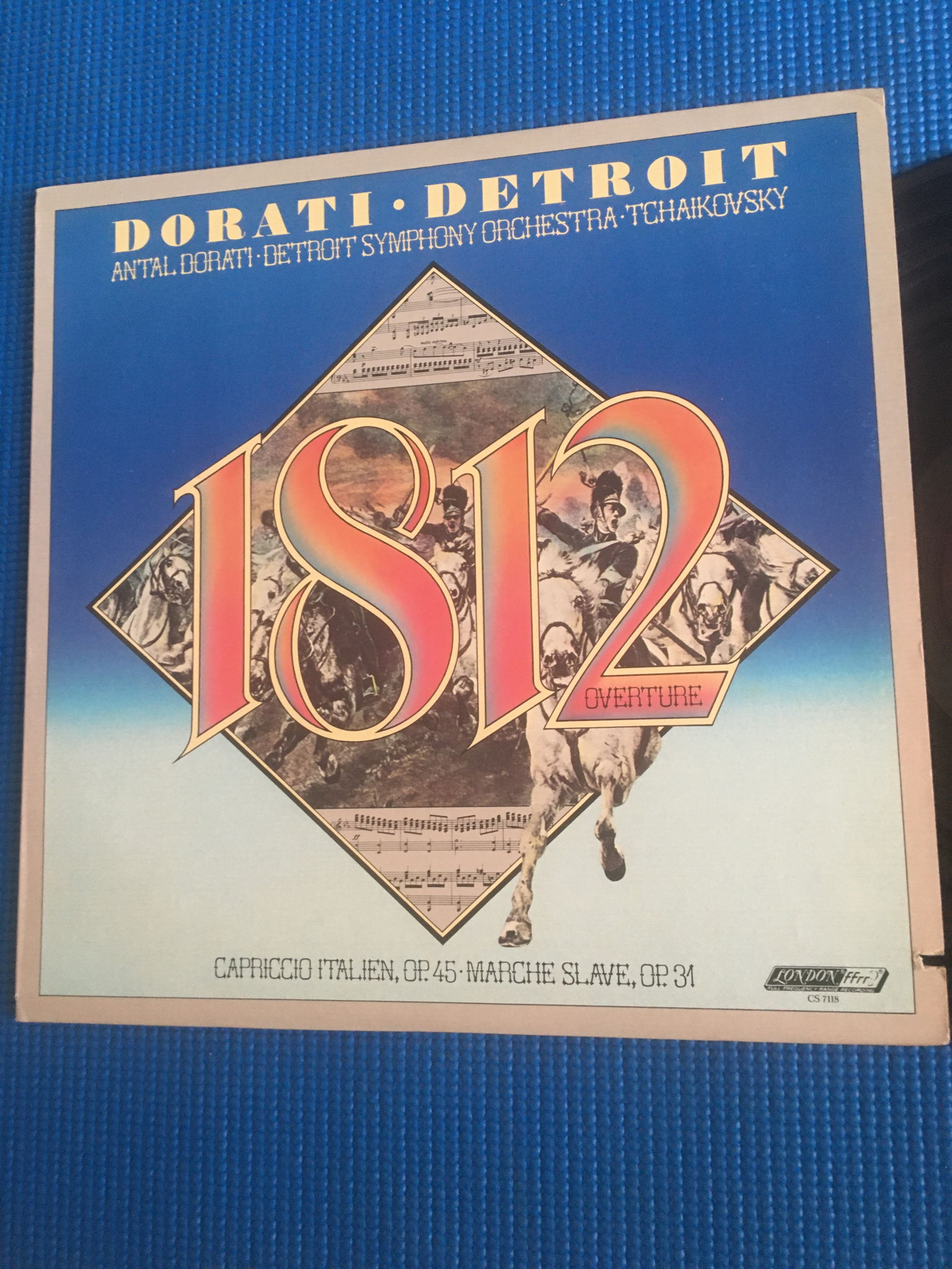 Dorati Detroit symphony orchestra Tchaikovsky  1812 ove... 2