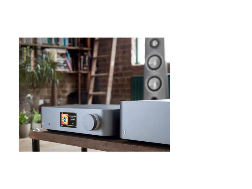 Cambridge Audio Edge NQ Stereo Network Preamplifier W/ BT, AirPlay 2 (Gray)