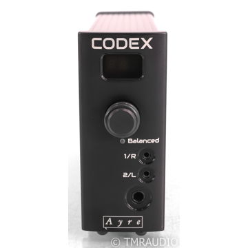 Ayre Codex Headphone Amplifier / DAC; D/A Convertor; DS...