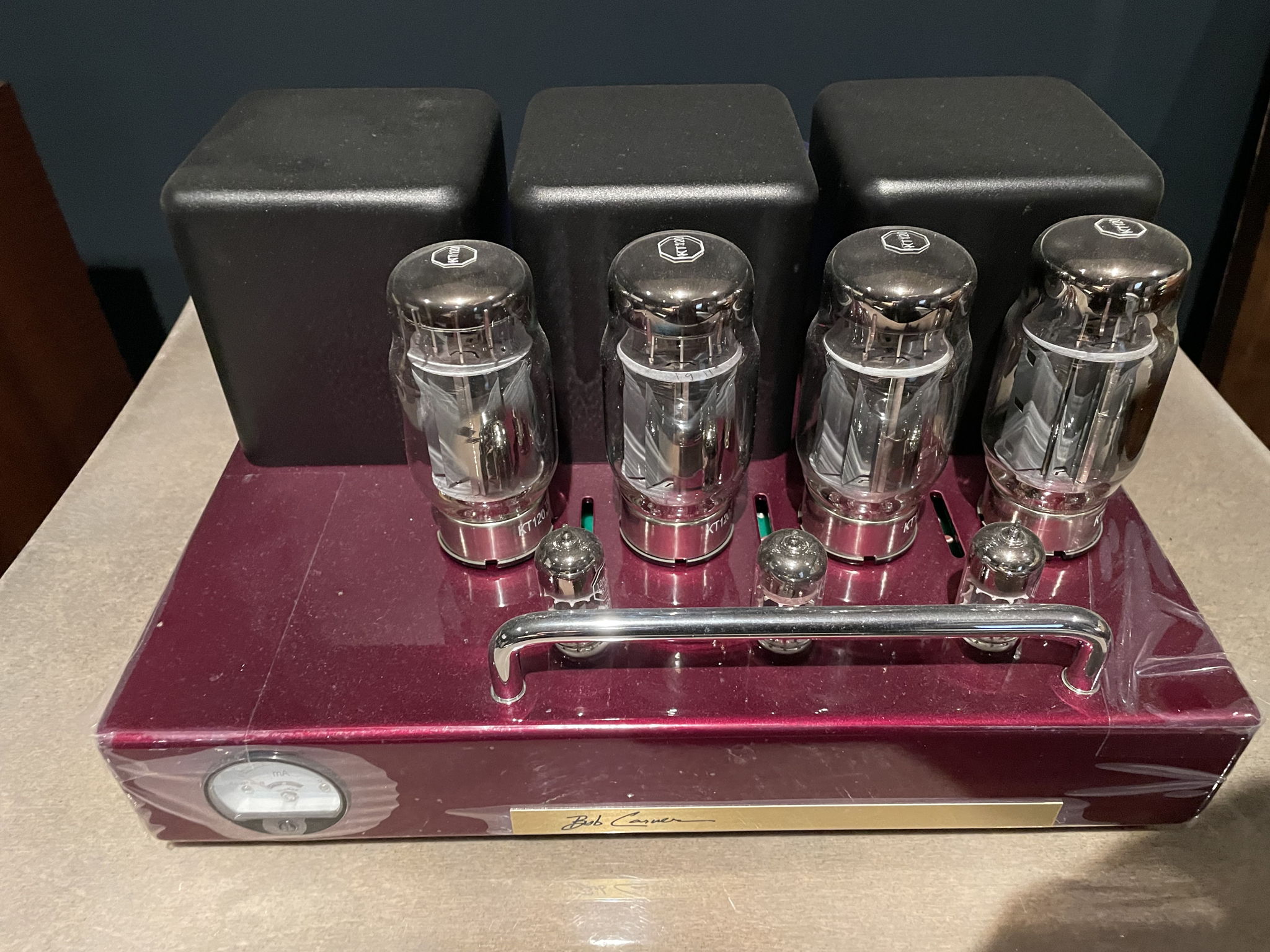 Bob Carver 275 Tube Amp crimson 3