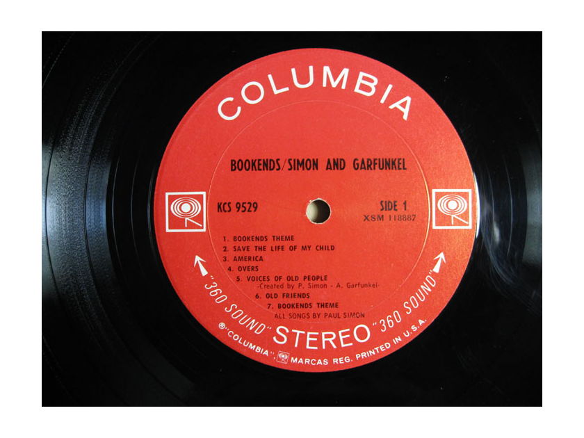 Simon & Garfunkel Bookends - Original STEREO LP 1968 Columbia KCS 9529