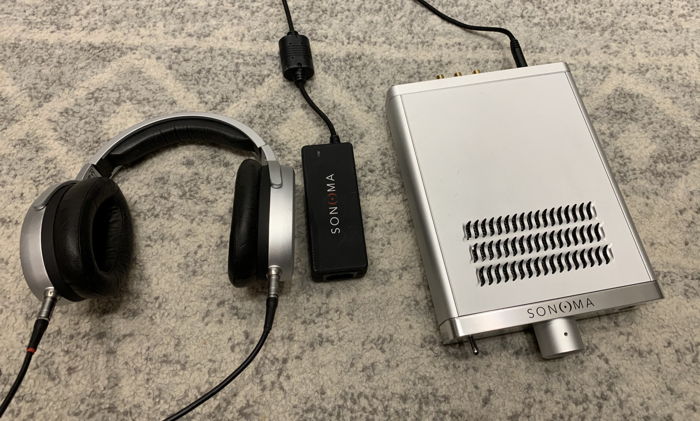 Sonoma Model One (M1) Electrostatic Headphones + DAC