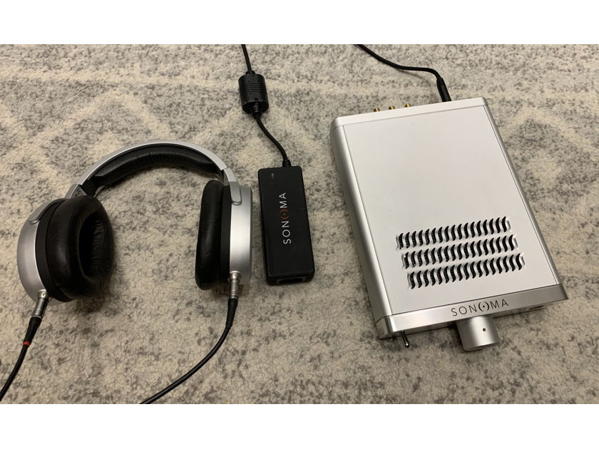 Sonoma Model One (M1) Electrostatic Headphones + DAC