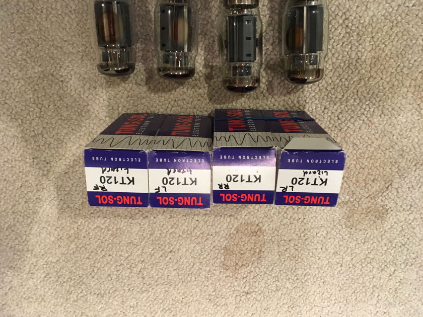 Tung-Sol KT-120 tubes (6)