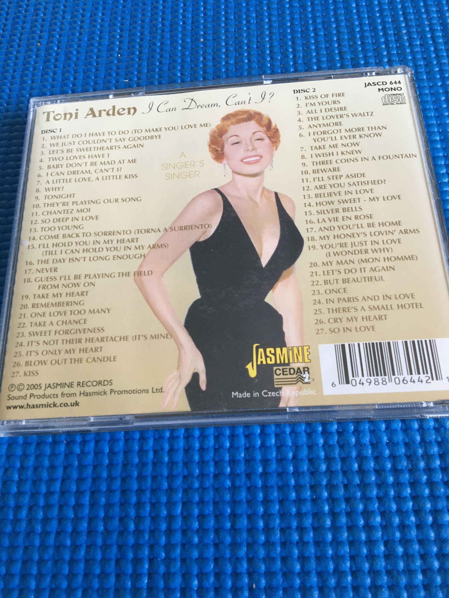 Toni Arden 2 cds The exciting voice and I can Dream Can... 5