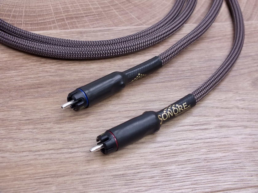 Sonore Tourmaline highend audio interconnects RCA 1,25 metre