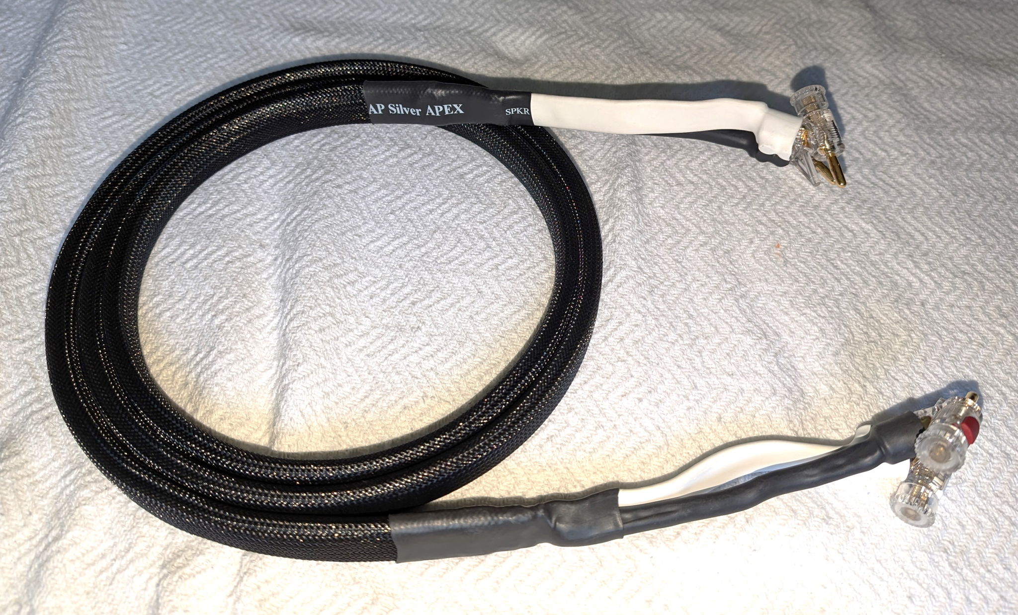 Analysis Plus Silver Apex Speaker Cable 6ft pair w/WBT ... 2