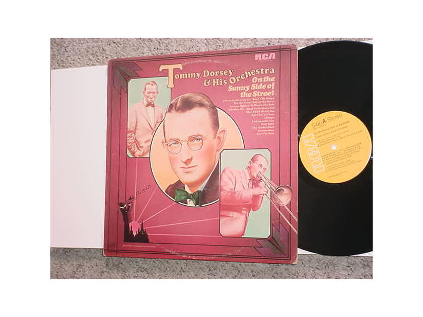 Tommy Dorsey & his orchestra lp record on the sunny side of the street RCA 1977
