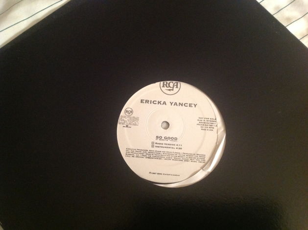 Erica Yancey So Good RCA Records Promo 12 Inch EP