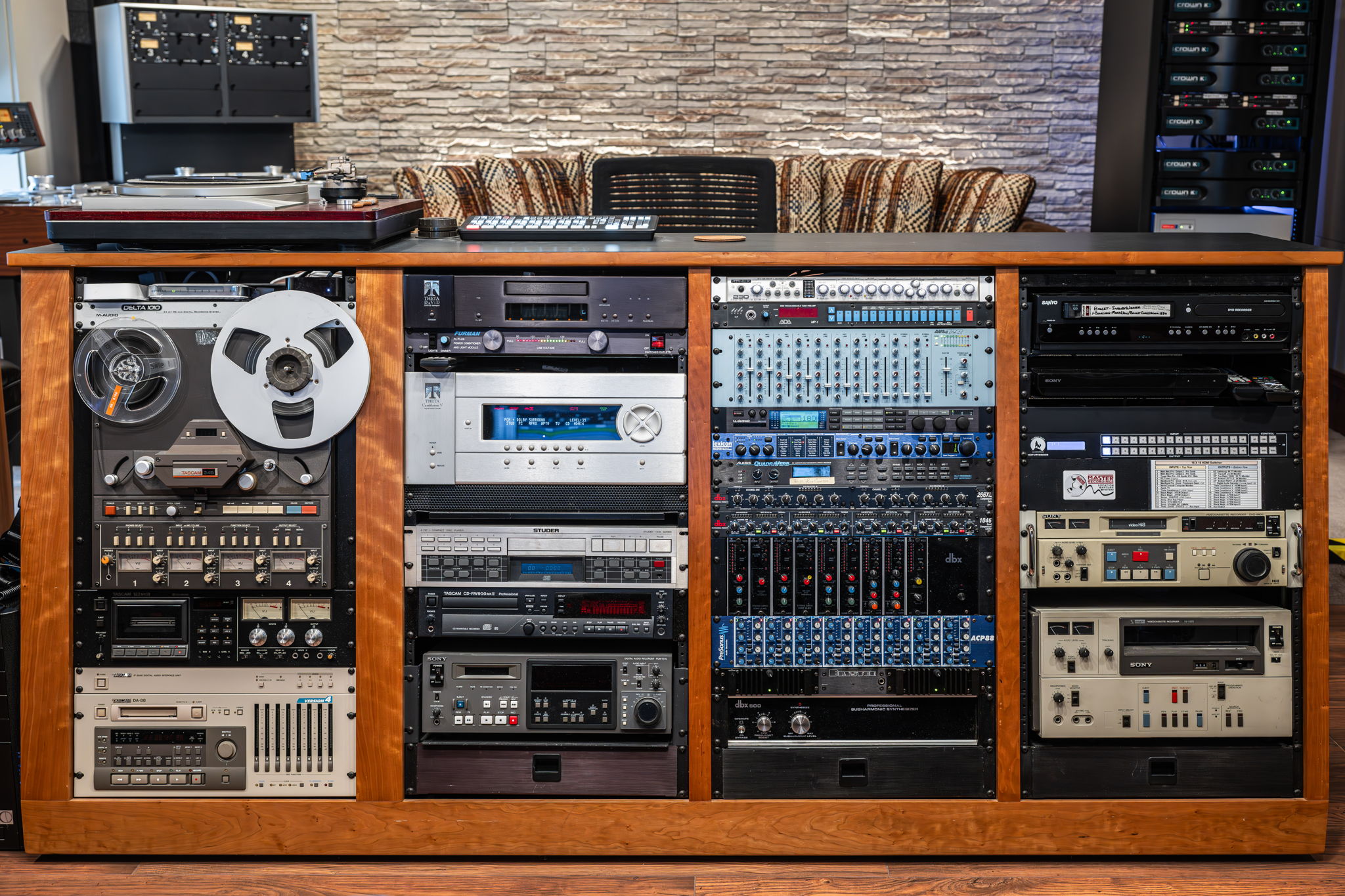 Master Recording Mix Room