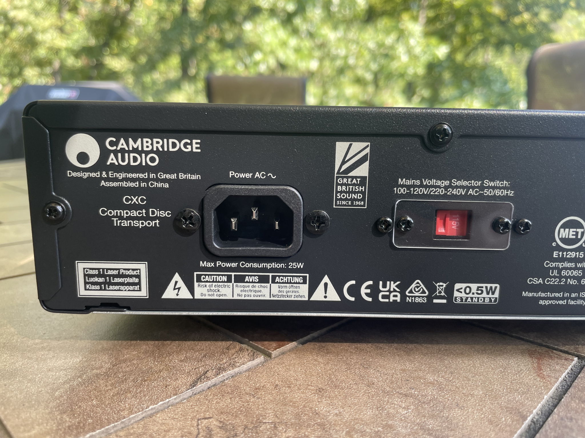 Cambridge Audio CXC CD Transport Series 2 5