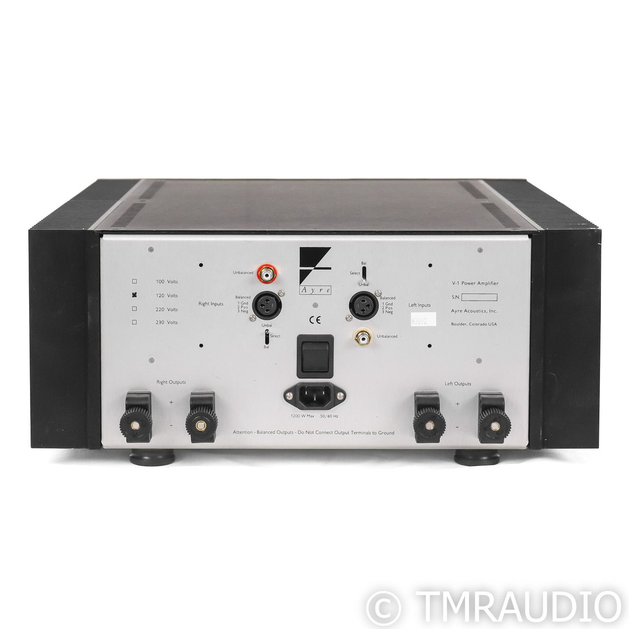 Ayre Acoustics V-1x Stereo Power Amplifier (63602) 5