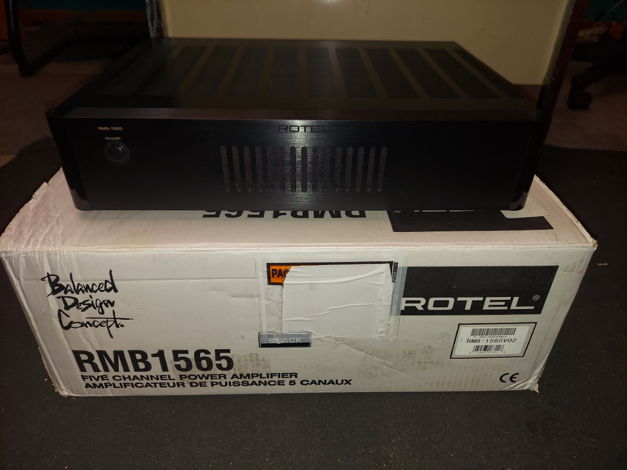 Rotel RMB-1565 Class D 5 Channel Amp 100wpc