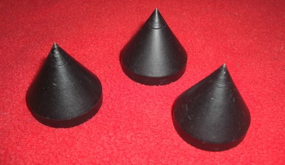Goldmund Cones *Set Of Three* Swiss Made Vibration Control
