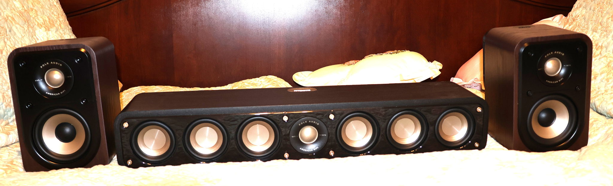 Polk Audio S35 CENTER & ES10 SURROUNDS 4